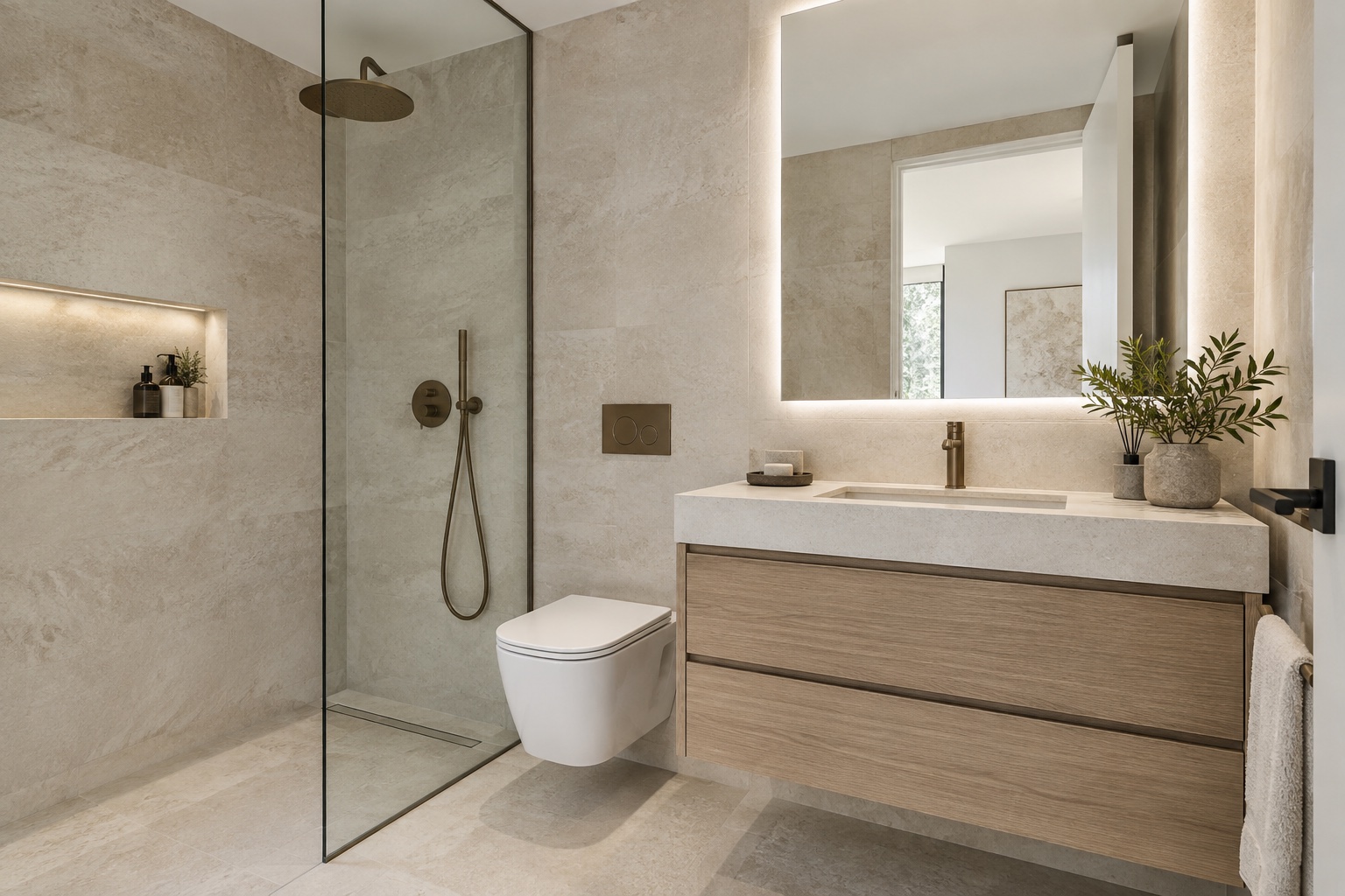 Illustrative bathroom