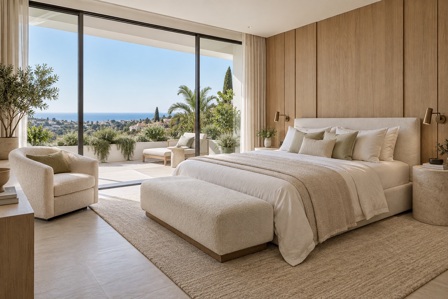 Illustrative principal bedroom